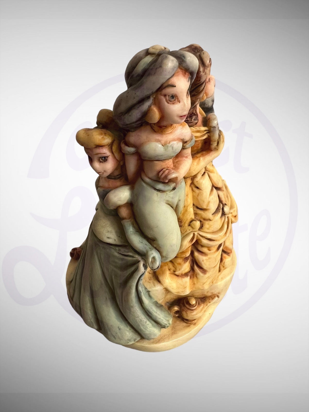 Harmony Kingdom Box - Disney Princesses Cinderella Jasmine Belle Snow White Aurora Figurine No Box